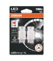 T25 P27/7W 3157 LED ROUGE 12V OSRAM LEDriving  SL