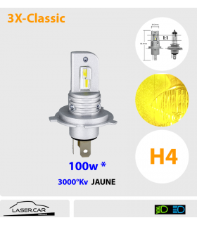 H7 - AMPOULE LED VENTILE - LA PAIRE - 12/24V